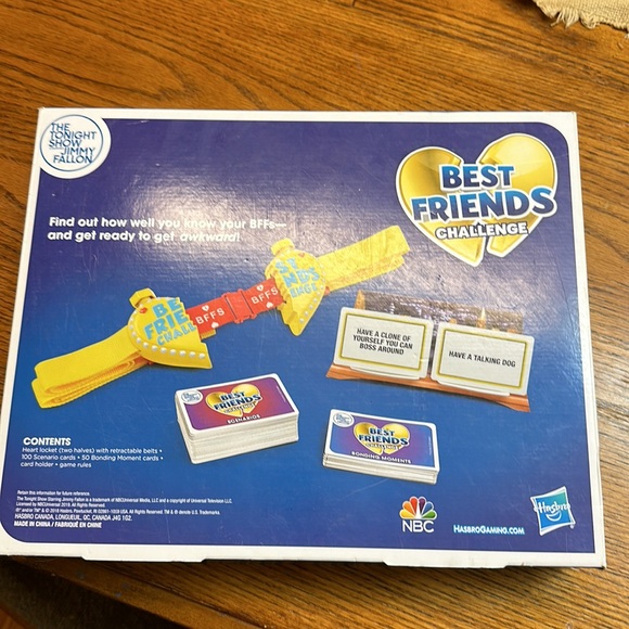 🎉HP🎉 The Tonight Show Starring Jimmy Fallon- Best Friends Challenge Game - Picture 3 of 7